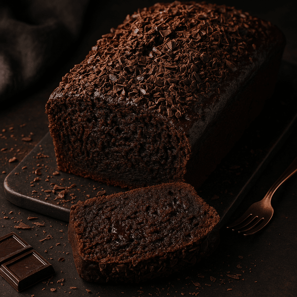 Double Choco Banana Bread